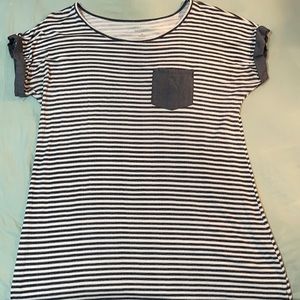 Dept 222 Blue Stripe Dress Size M